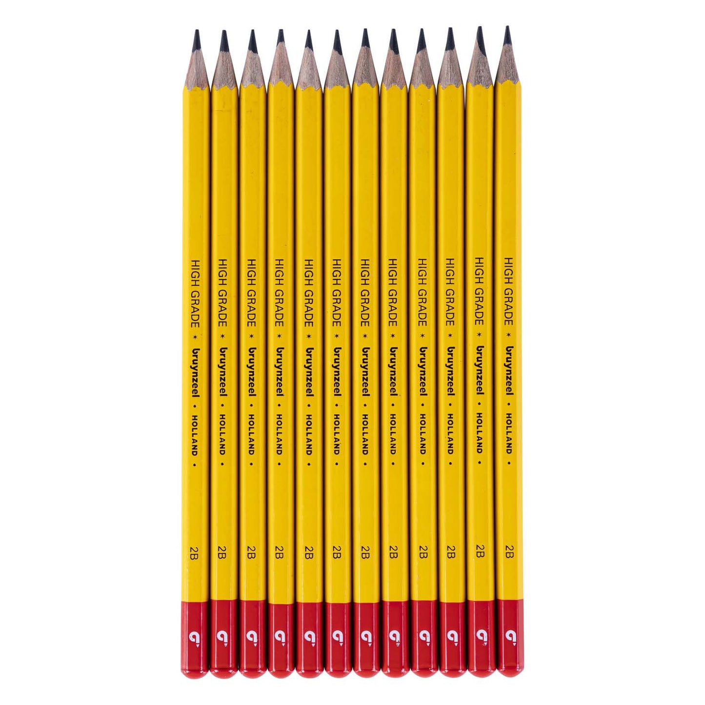 Bruynzeel Burotek 2B Crayon graphite