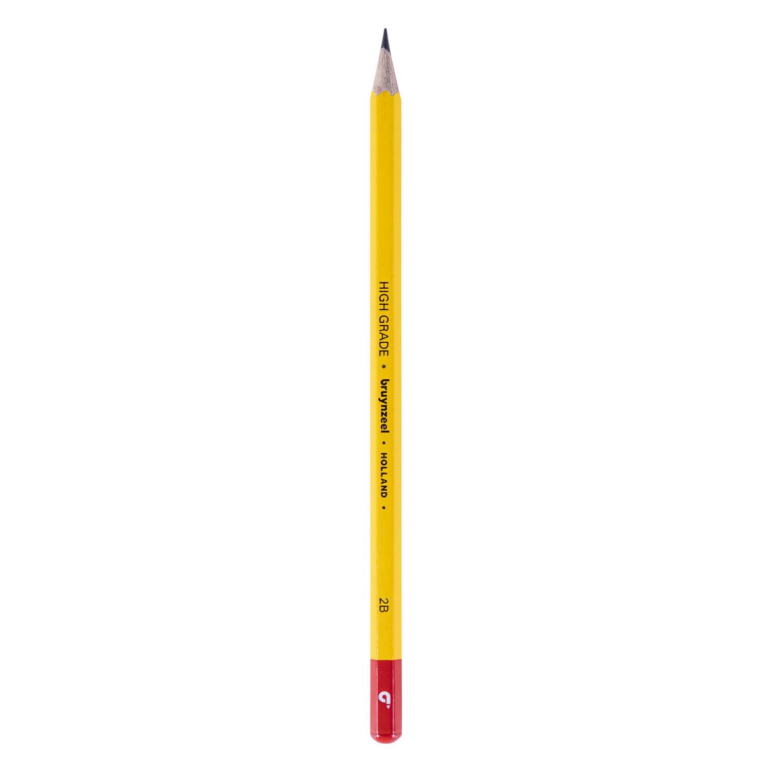 Bruynzeel Burotek 2B Crayon graphite