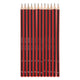Bruynzeel hb crayon graphite noir rouge