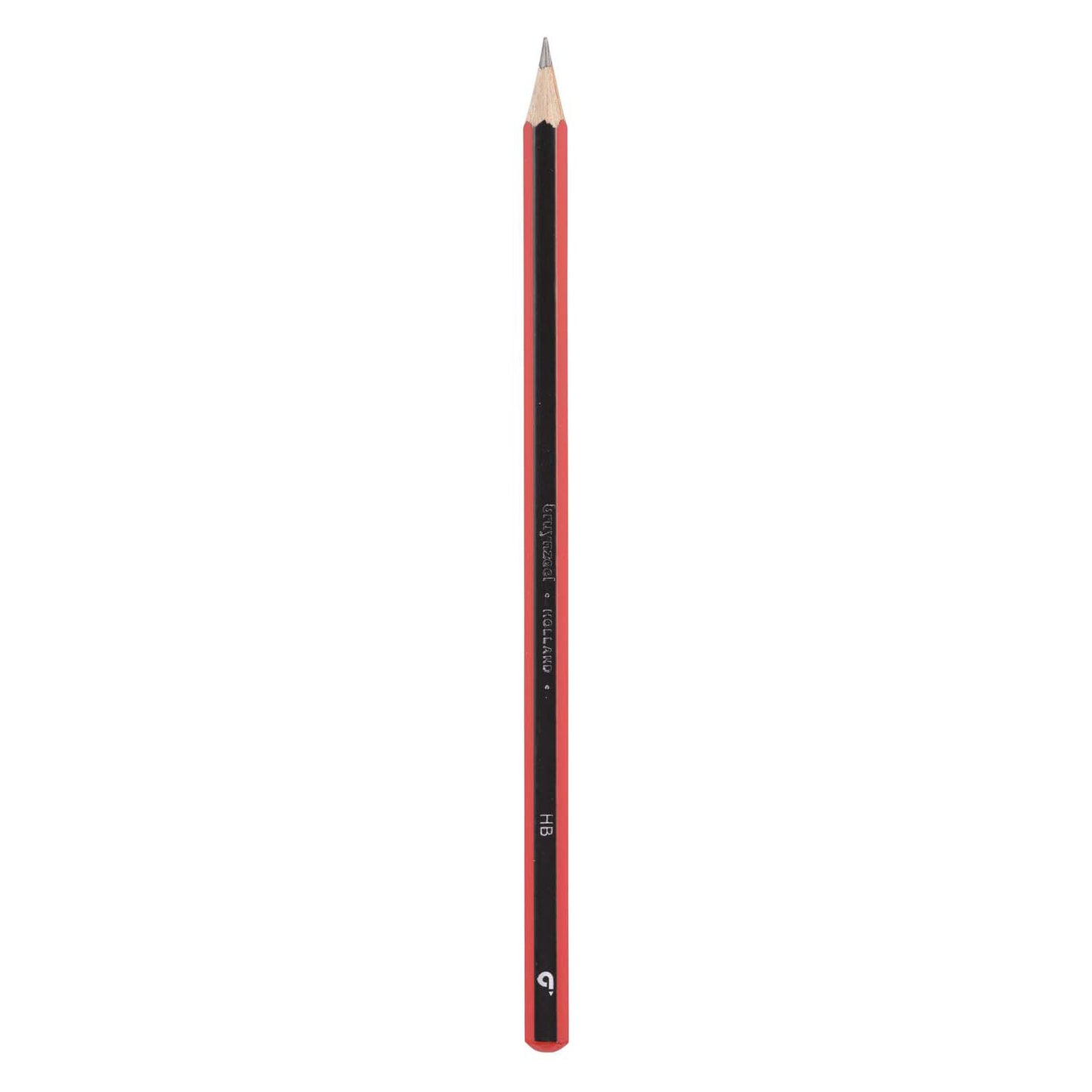 Bruynzeel hb crayon graphite noir rouge