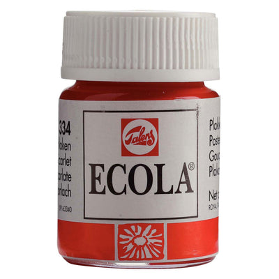 Bruynzeel Ecola Plakkaat Paint Bouteille 16ml Scharlaken 334