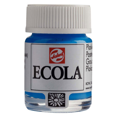 Bruynzeel Ecola Plakkaat Paint Bouteille 16 ml bleu clair 501