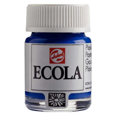 Bruynzeel ecola plakkaat peinture bouteille 16 ml bleu foncé 502