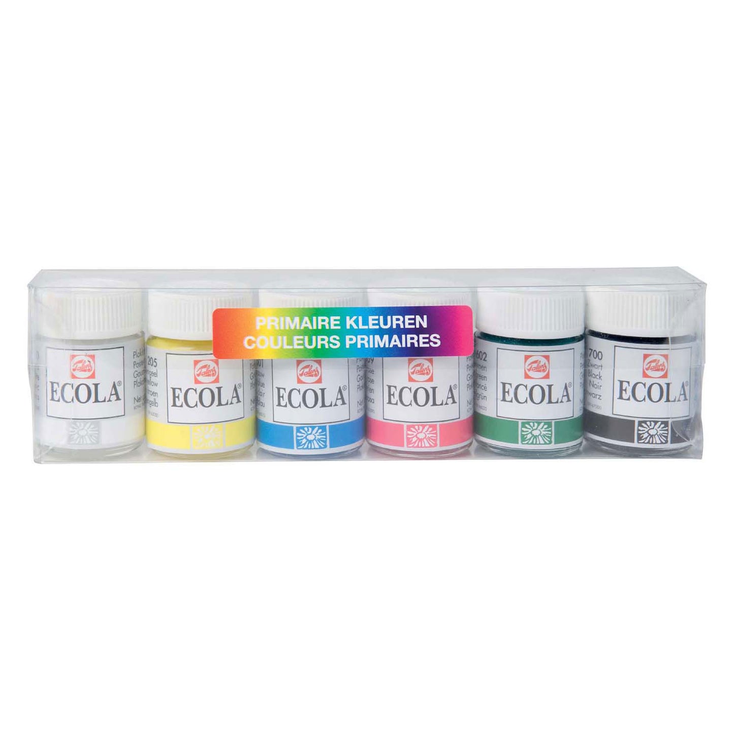 Bruynzeel Ecola Plakkaat Paint Set Couleurs primaires, 6x16ml