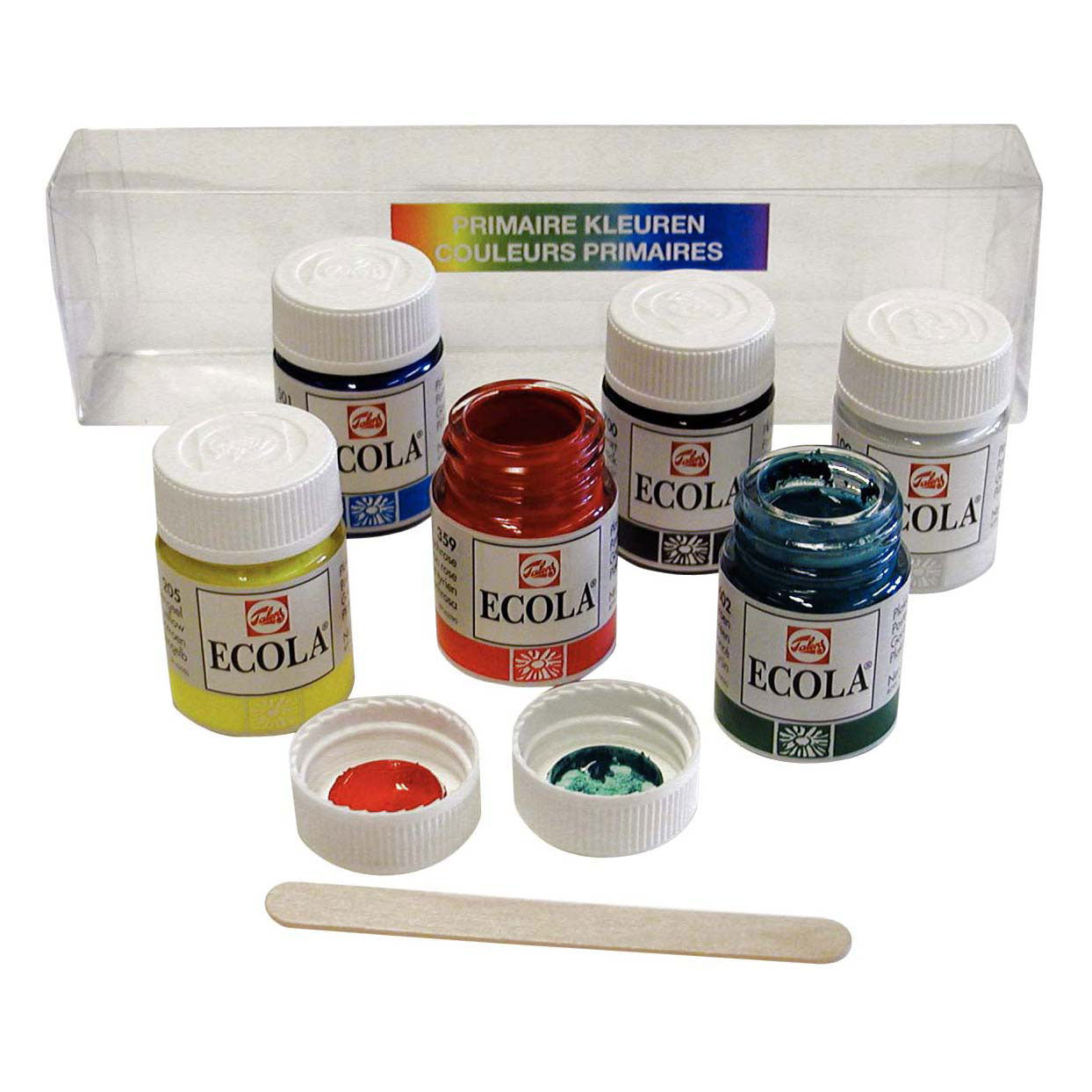 Bruynzeel Ecola Plakkaat Paint Set Couleurs primaires, 6x16ml