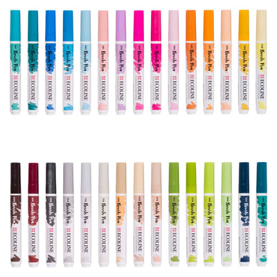 Bruynzeel Ecoline Brush Brush Set supplémentaire, 30 couleurs