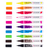 Bruynzeel Ecoline Brush Brush Pen Set transparent, 10 couleurs