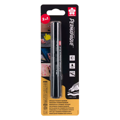 Sakura permapaque double point noir