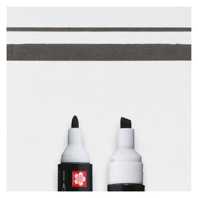 Sakura permapaque double point noir