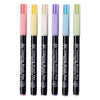 SAKURA KOI COLORING BRUSH Set Pastel, 6 couleurs