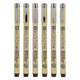 Sakura Pigma Micron 01 Pouche avec 6 couleurs de base