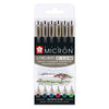 Sakura Pigma Micron 05 Pouche avec 6 couleurs terrestres