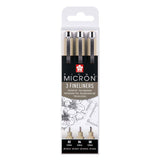Sakura Pigma Micron Endui 3 Fineliners Black 02-04-08 - afbeelding 2