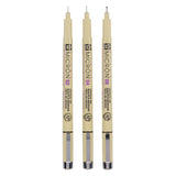 Sakura Pigma Micron Endui 3 Fineliners Black 02-04-08 - afbeelding 3