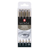 Sakura Pigma Micron Fineliner Set, 4 tailles, gris de refroidissement