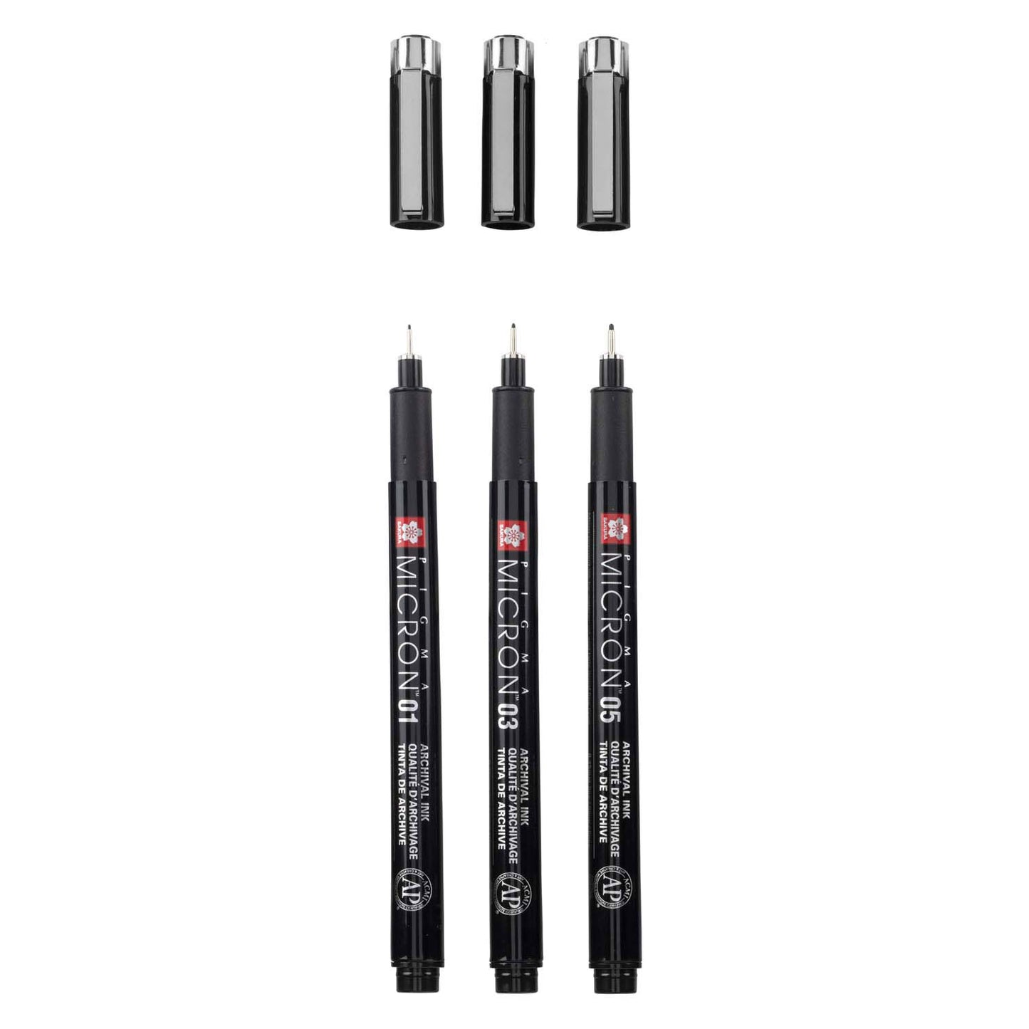 Sakura Pigma Micron Black Edition Set et Pole gratuit, 3e