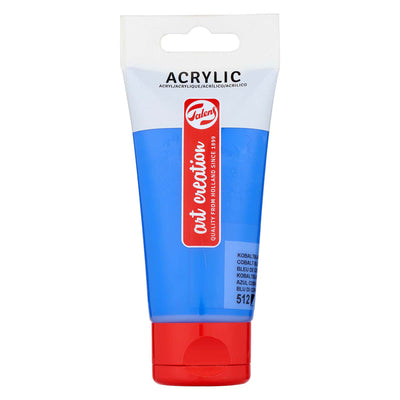 TALENS ART CRÉATION TUBE PEINTURE ACRYLIQUE 75ML COBALT BLUE 512