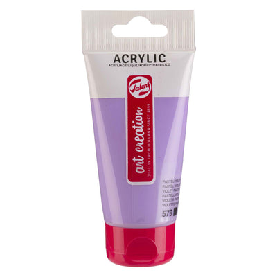 TALENS ART CRÉATION TUBE PEINTURE ACRYLIQUE 75 ml pastel violet 579