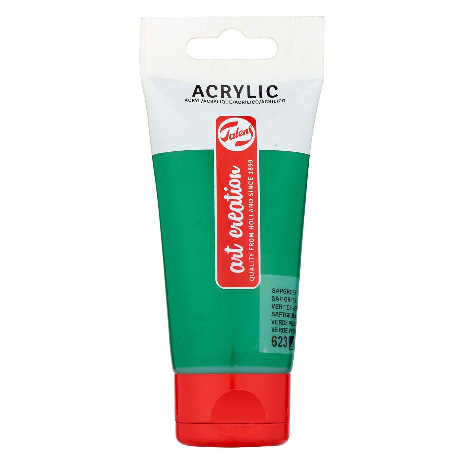 TALENS ART Création en acrylique Paint Tube 75 ml Sapgroen 623