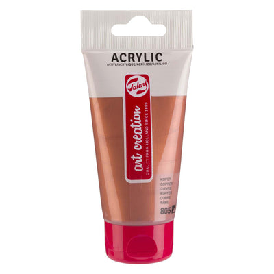 TALENS ART CRÉATION TUBE PEINTURE ACRYLIQUE 75ML CUPPORT 805