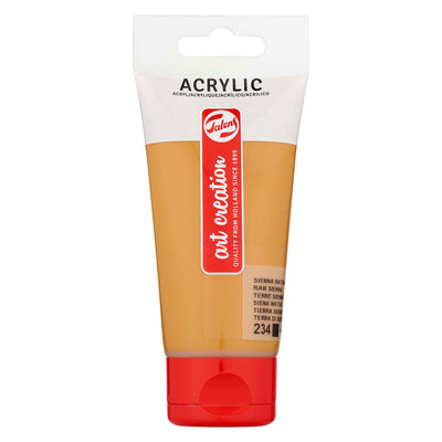 TALENS ART CRÉATION TUBE PEINTURE acrylique 75 ml Sienna Naturel 234
