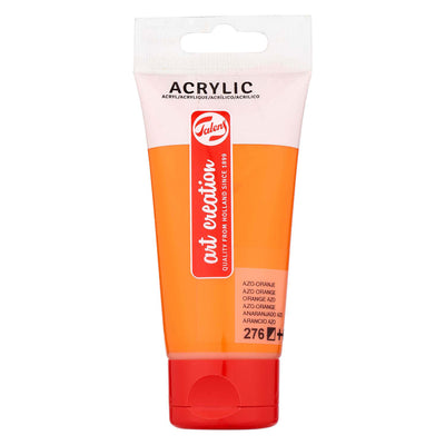 TALENS ART CRÉATION TUBE PEINTURE acrylique 75 ml Azo-Oanje 276