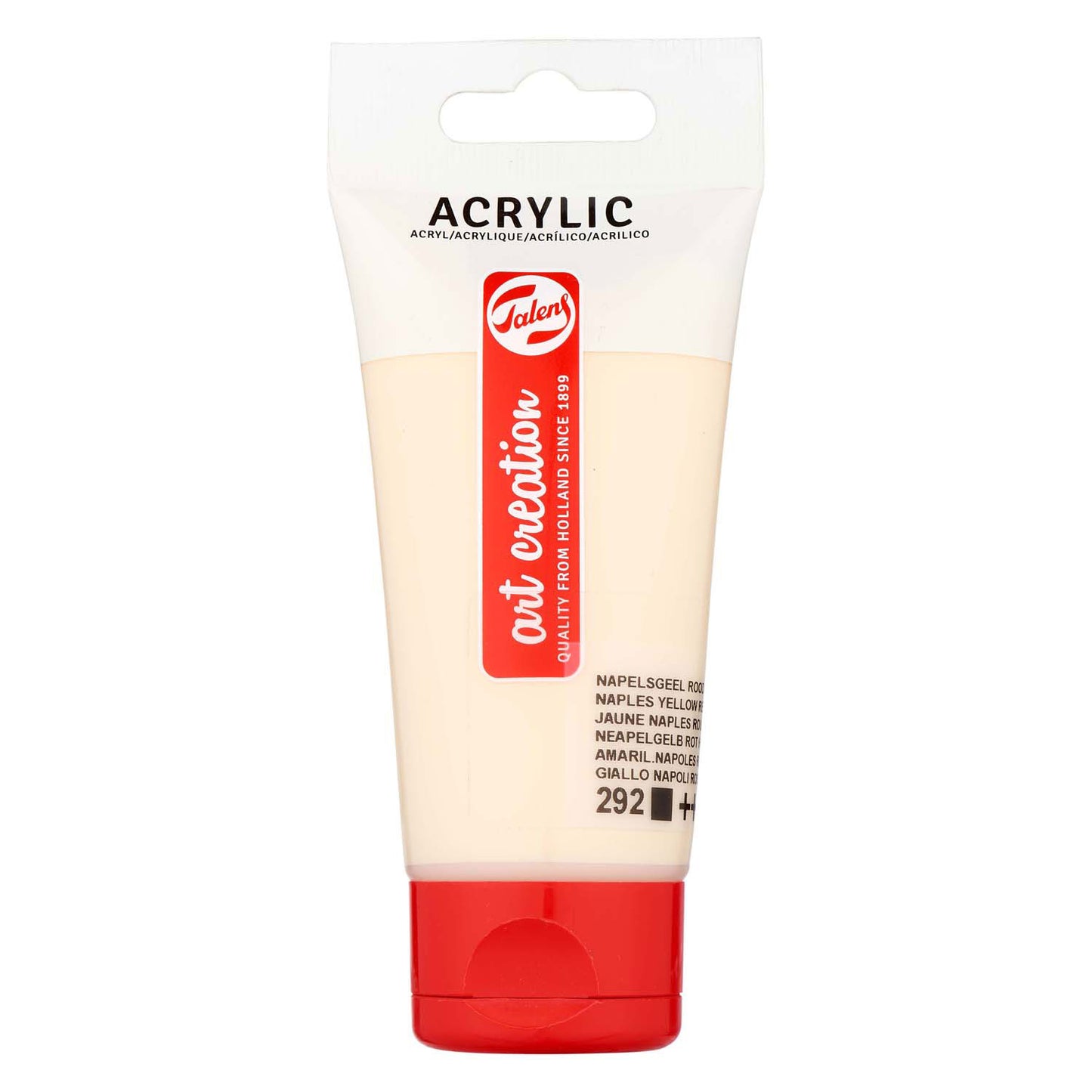 TALENS ART CREATION TUBE PEINTURE acrylique 75 ml Napleseel Rd Light