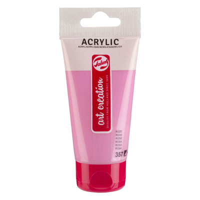 TALENS ART CRÉATION TUBE PEINTURE acrylique 75 ml rose 357