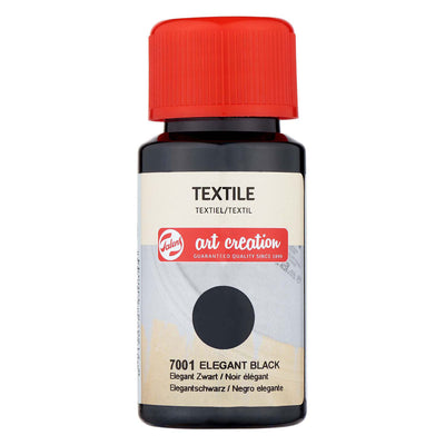 TALENS ART CREATION TEXtile bouteille 50ml Elegant Black 7001