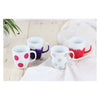 TALENS ART CREATE.GLAS Porcelaine couvrant 4 x30 ml argent rose