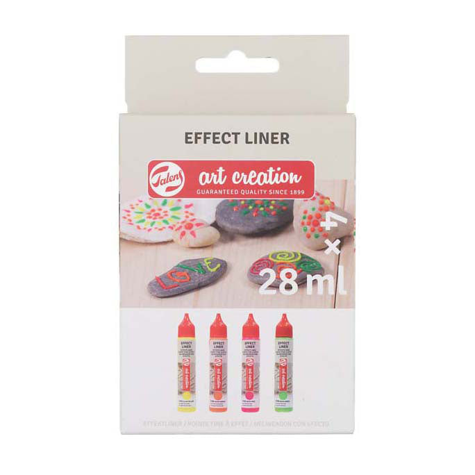 TALENS ART CREATION Effectliner Set 4x28ml Neon
