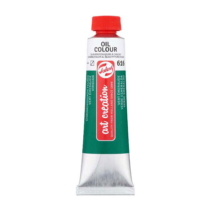 TALENS ART Création tube d'huile 40ml Vert Meraude 616