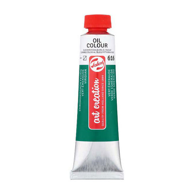 TALENS ART Création tube d'huile 40ml Vert Meraude 616