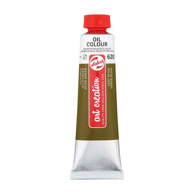 TALENS ART Création tube d'huile 40 ml Olive Green 620
