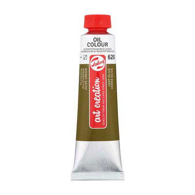 TALENS ART Création tube d'huile 40 ml Olive Green 620