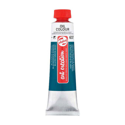 Talens art création tube d'huile 40 ml vert bleu noir