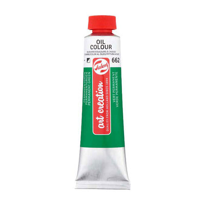 Talens art création tube d'huile 40 ml vert permanent 662