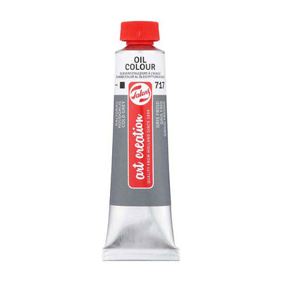 Talens art création tube d'huile 40 ml gris froid 717