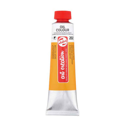 Talens art création tube d'huile 40 ml jaune foncé 202