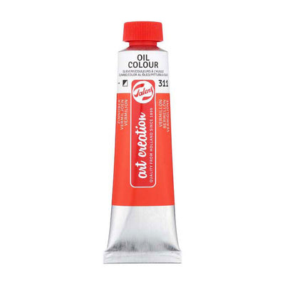TALENS ART Création tube d'huile 40 ml Vermilion 311