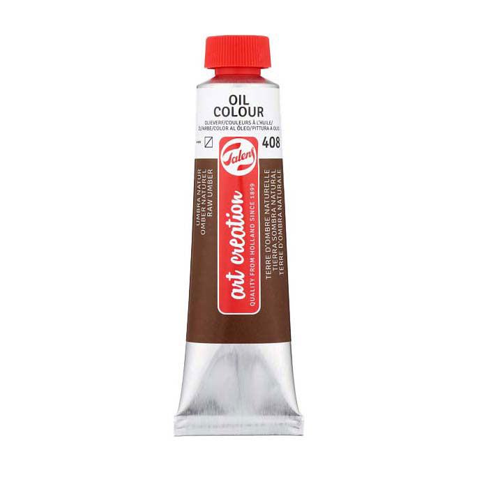 TALENS ART Création tube d'huile 40ml Omber Naturel 408