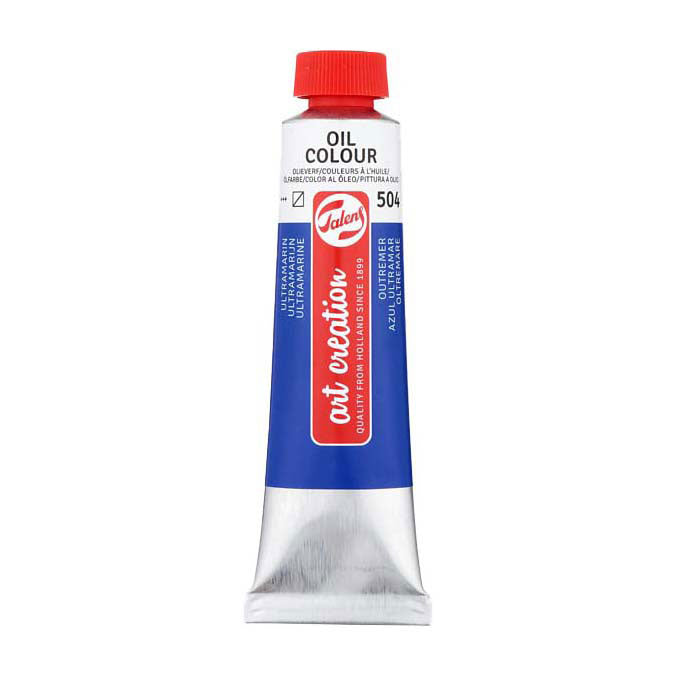 TALENS ART CREATION HUILE Tube 40ml Ultramarine 504