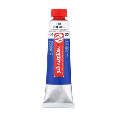 TALENS ART CREATION HUILE Tube 40ml Ultramarine 504