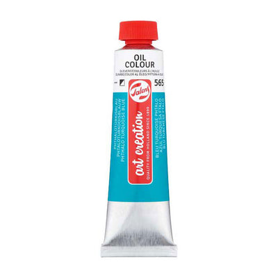 Talens art création tube d'huile 40 ml phtaloturkoois bleu