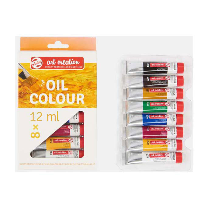 TALENS ART CREATION PEINTURE D'HUILE SET 8X12ML