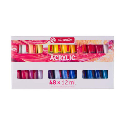 Ensemble de peinture acrylique Talens art création, 48x12ml