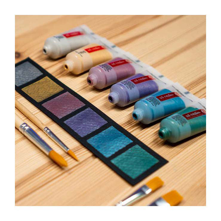 TALENS ART Création Set Paint Acrylique Metallic, 6x12ml