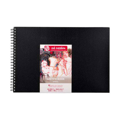 TALENS Art Creation Sketchbook Spiral 29.7x42cm 110G 80V
