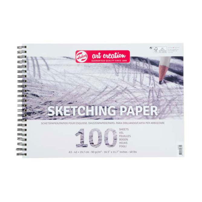 Talens art création sketch papier 42x29.7cm 90g 100 feuilles