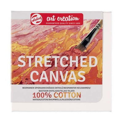 Abi talens art création peinture tissu coton 20x20cm